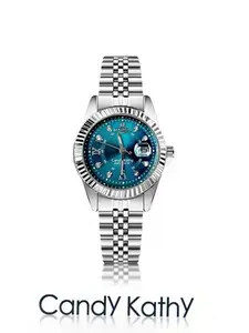 Women's Fashion Quartz Watch, Waterproof Night Light, Analog-Digital Display, Round Face, Mineral Glass, All Seasons, Clasp Closure