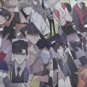 45 Pcs/Set Korean Manhwa Bookmark Kwon Hee-seo,Cha Tae-kyung HD Photocard Postcard Fans Collection Decorate Cosplay Gift