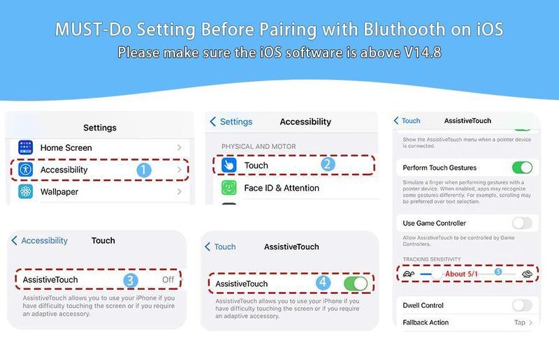 Tiktok Scrolling Ring with Finger Remote,Fingertip Wireless Bluetooth Remote Control,Scrolling Ring for iOS,Android(BLACK)