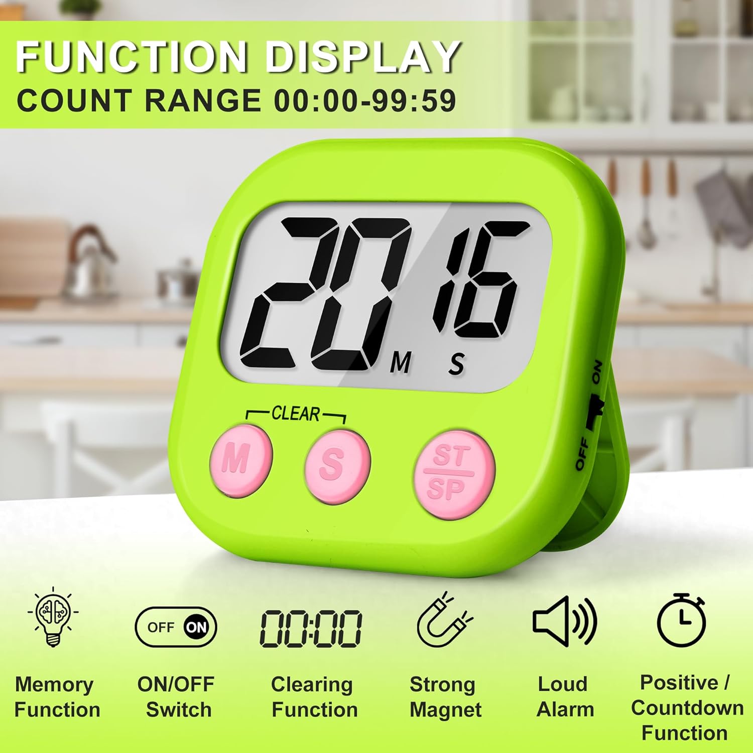 Classroom Timer for  Teachers 2 Pack Digital Timers