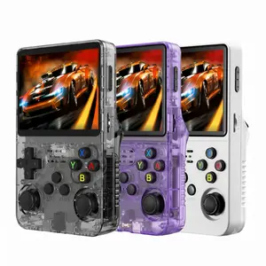 Summerwins Protected R36S Handheld Retro Game Console - 3.5-inch IPS Screen, Portable Linux System Device with 20,000+ Preloaded Games, 1 Count