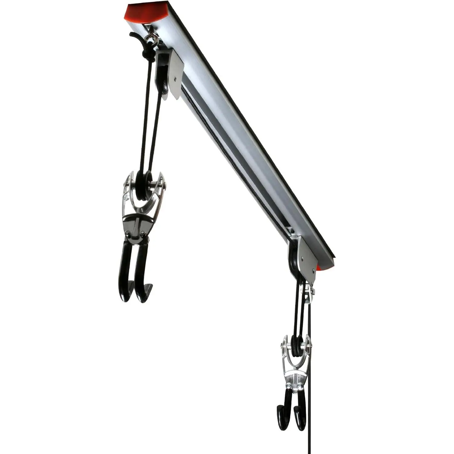 Rail Mount Bike and Ladder Lift for Your Garage or Workshop Holds up to 75 Pounds No Mounting Board Needed