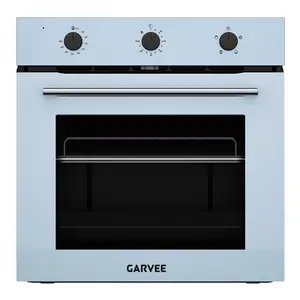 24 Inch Built-in Electric Single Wall Oven, 2.5 Cu.ft Black Oven with 8 Cooking Modes, Mechanical Knob, 500°F Detector Probe, Timer & Safety Lock, Easy-Clean Interior