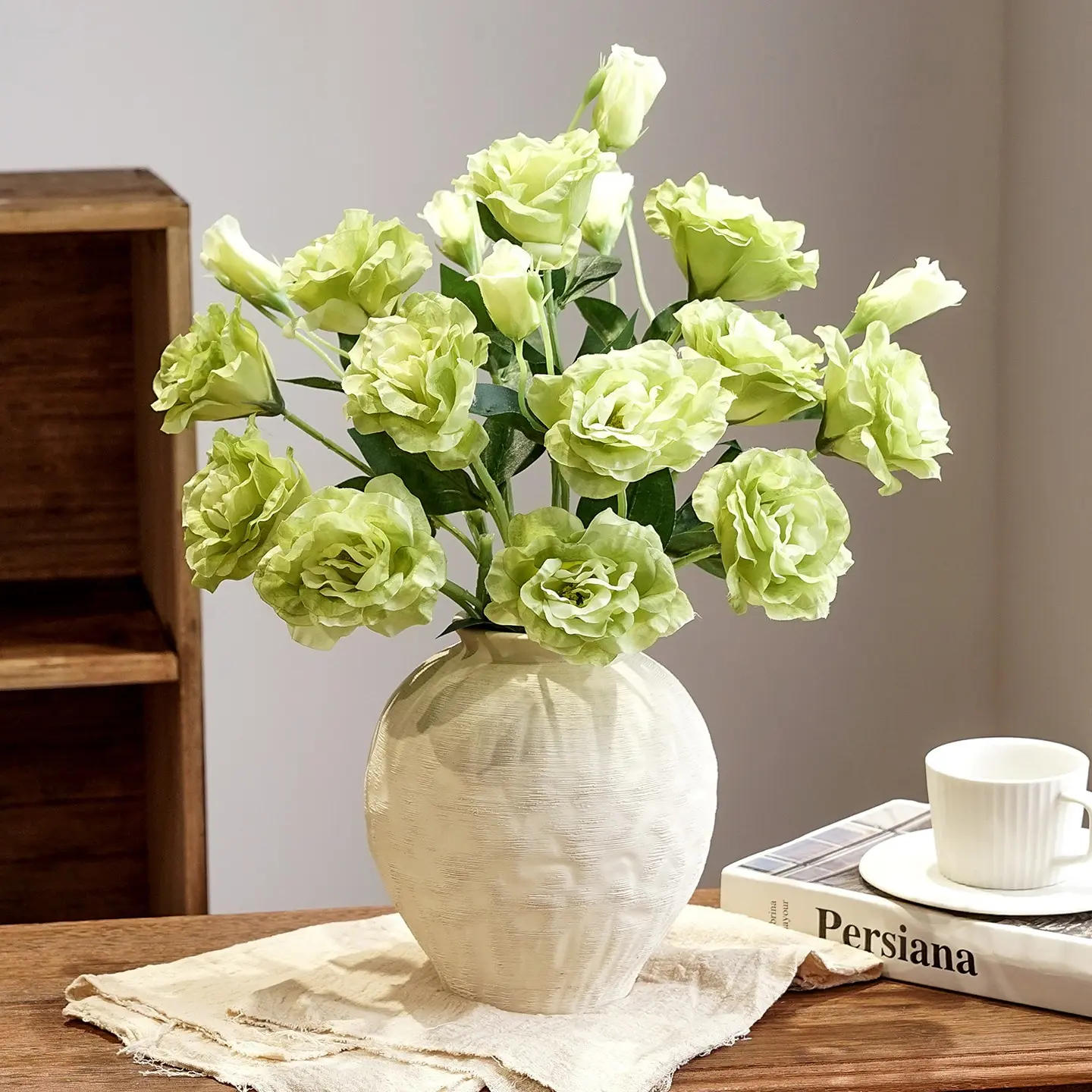 3pcs, Artificial Austin Roses with Three Heads, Premium Antioxidant Wholesale Bouquets with Stems, Home And Office Decor, Artificial Bouquet Centerpieces, Outdoor Garden And Courtyard Decorations, Wedding And Birthday Bridal Baptism Decorations
