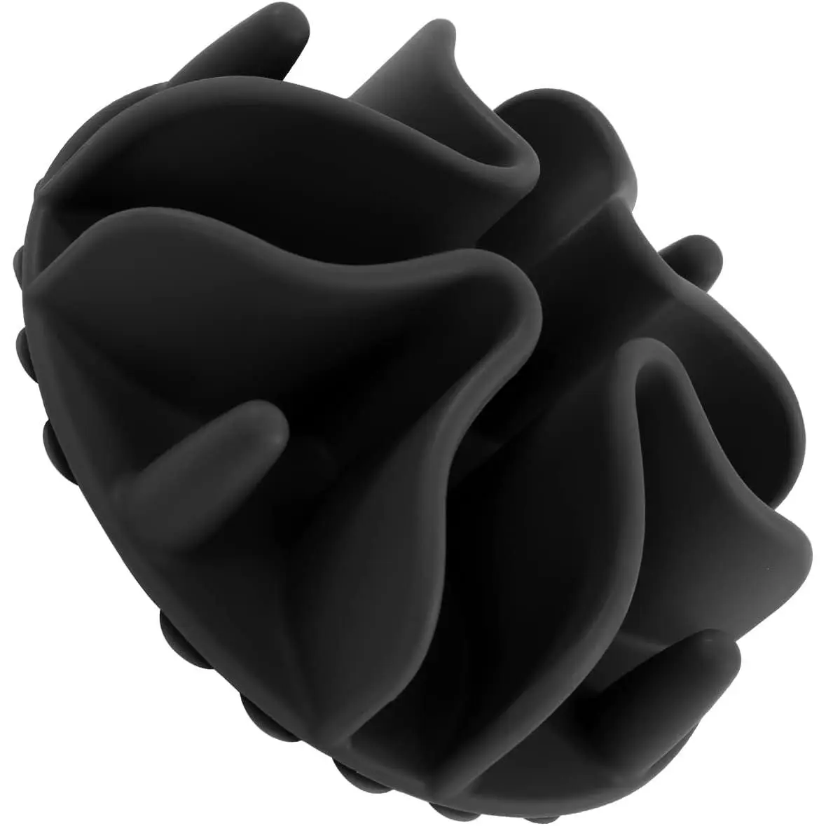 Slow Feeder  Bowls Insert, Puzzle Slow Feeder Insert with 21 Octopus Suction Cups for Small Breed   Bowls (4 inch, Black)