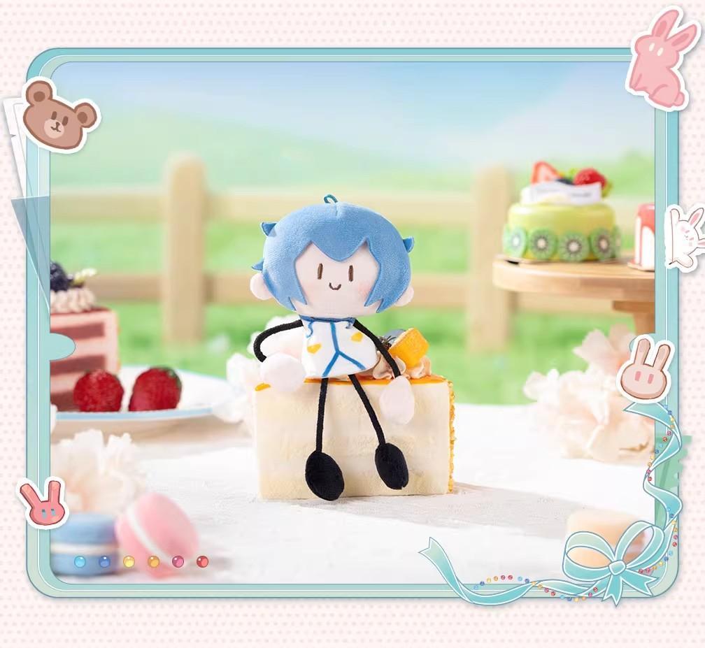 New Genuine Moeyu Hatsune Miku Plush Keychain Ant Body Holding Hands Plush Charm Gift Toy Sweet Dreams Miku Mini Plush Toy