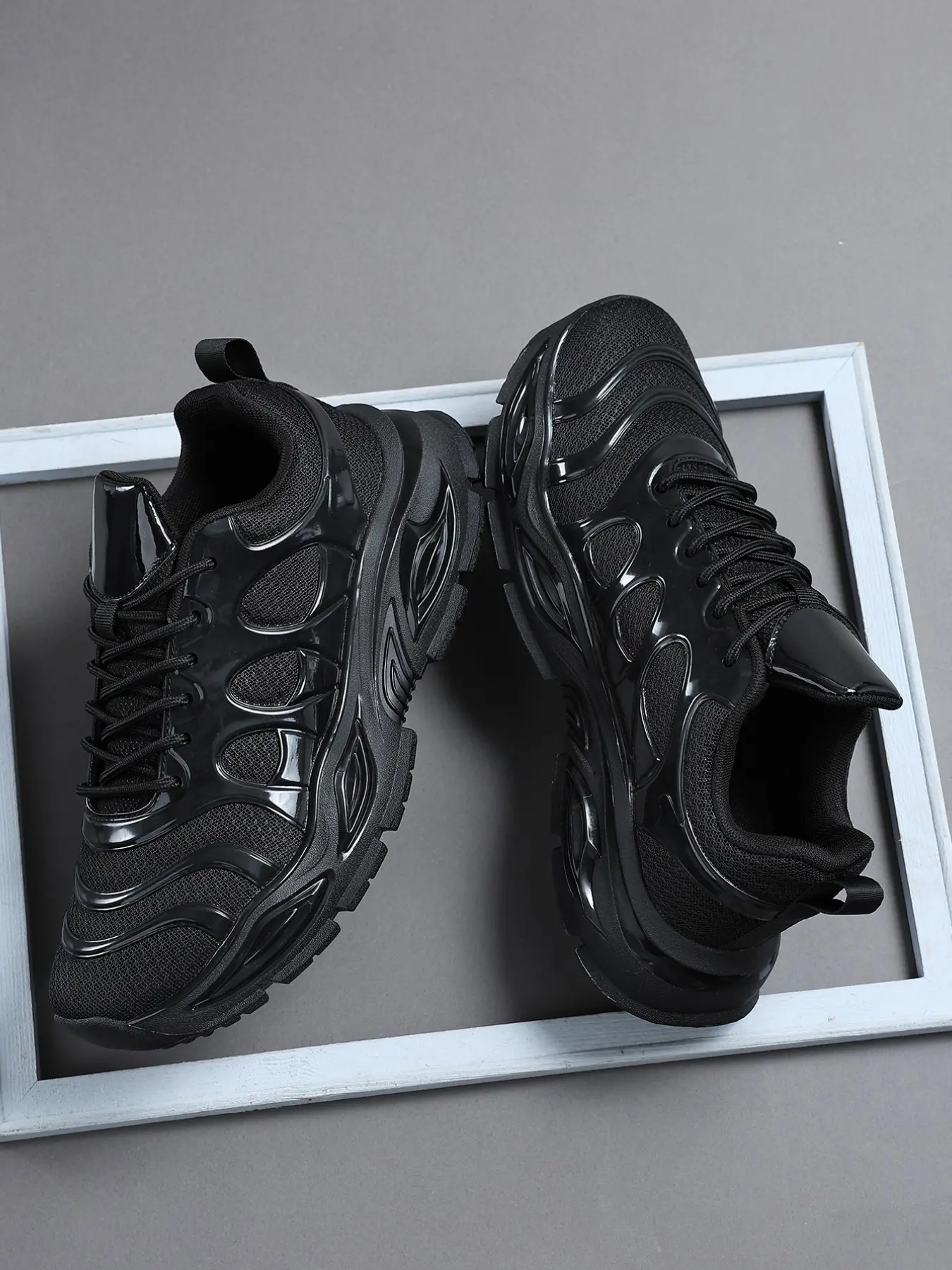 Men's Sporty Casual Shoes, 2026 New Arrival, All Breathable Mesh, Thick Sole Height Increase, Anti-Slip, Unisex Couple Shoes