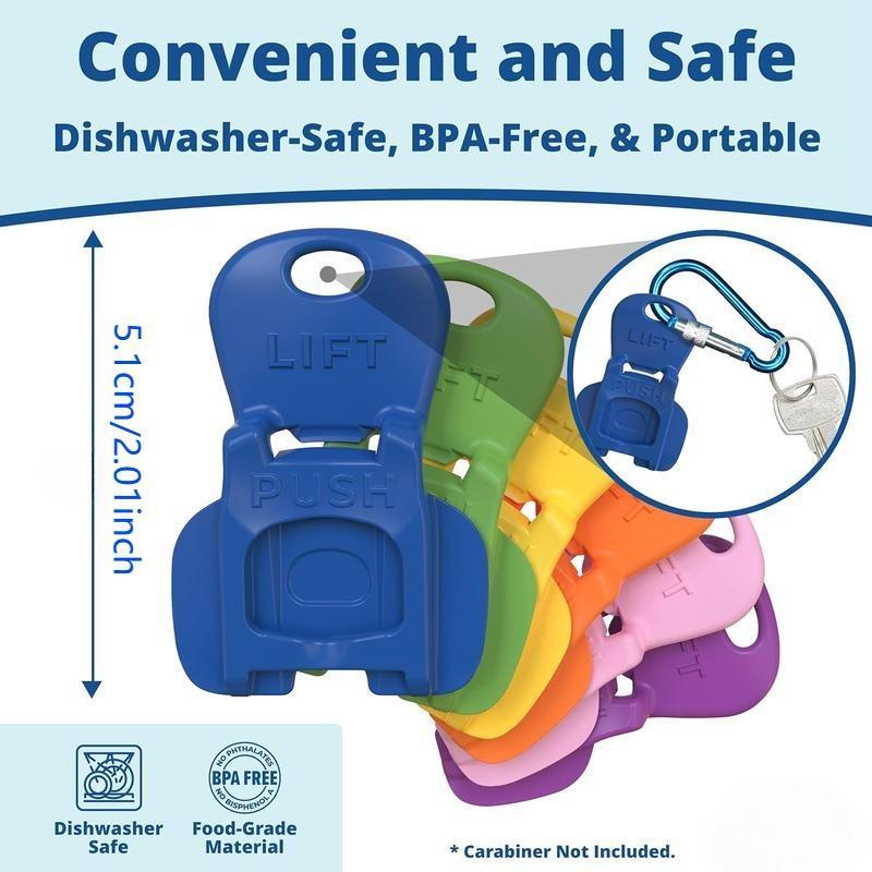 7/14 PCS Random Color Can Cap, Portable Can Cover, Can Protector for Soda, Beer, Cola, Drink Can Cover, Kitchen Gadgets, Can Opener Accessory, Utensils.