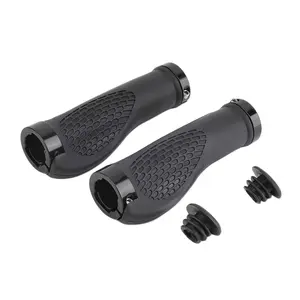 Bicycle handlebars with rubber locks, aluminum alloy horn handles, mountain bike handlebars, straight handlebars, and single handlebars Car handle