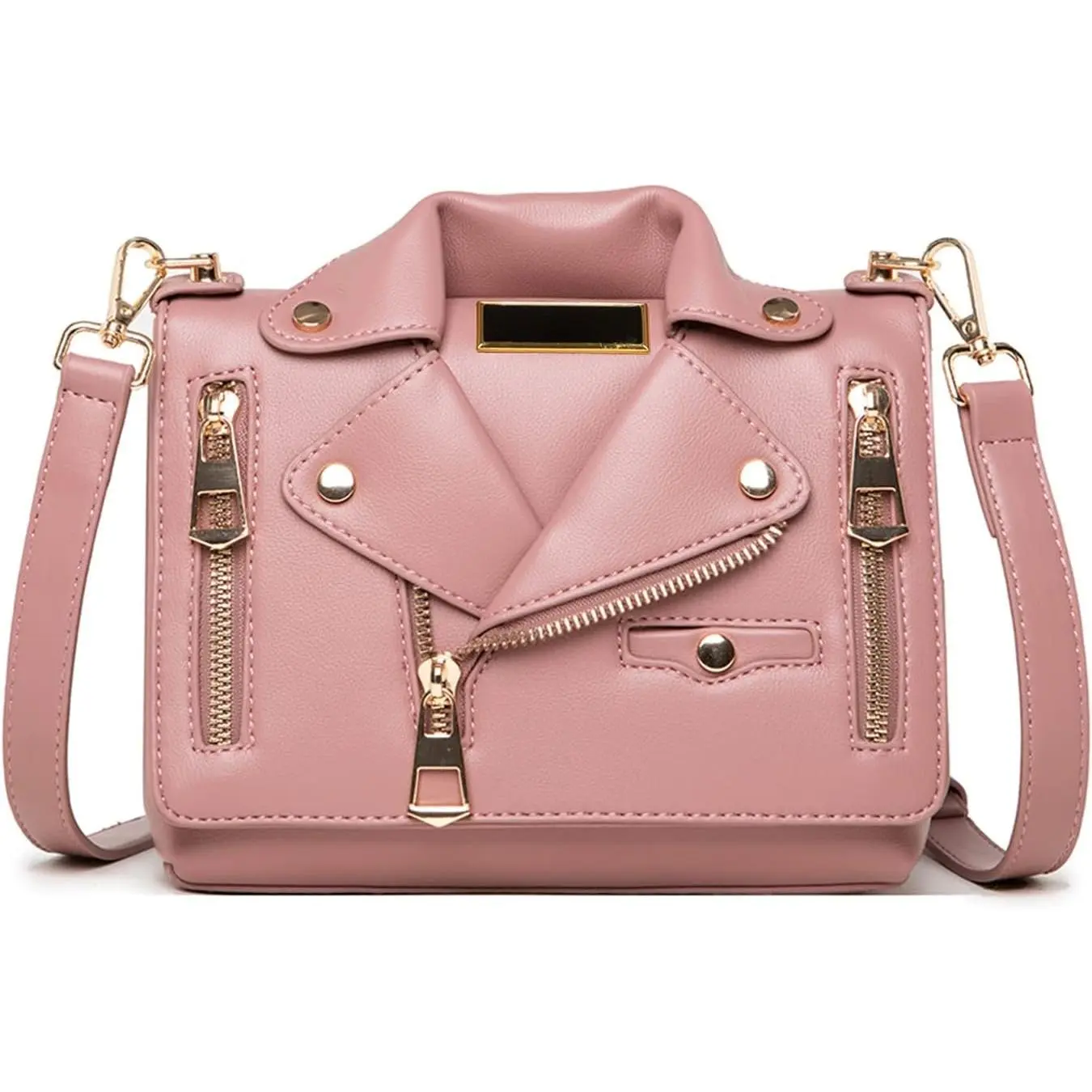 Women Satchel Chain Strap  Bag Leather Crossbody Handbags Ladies Evening Clutch Purse  Cute Jacket Bag