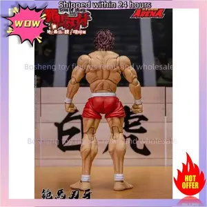 Original Storm Toys ARENA 1/12 BHSA01 Hanma Baki Double Head Mini Soldier Figurine In Stock Anime Collection Figures Model Toys
