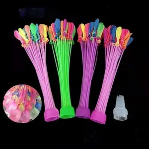 Mini Water Balloons - 333/555 PCS Quick Fill Self Sealing No-Tie Toys for Kids Outdoor Play, Pool Beach Family Summer Water Fight