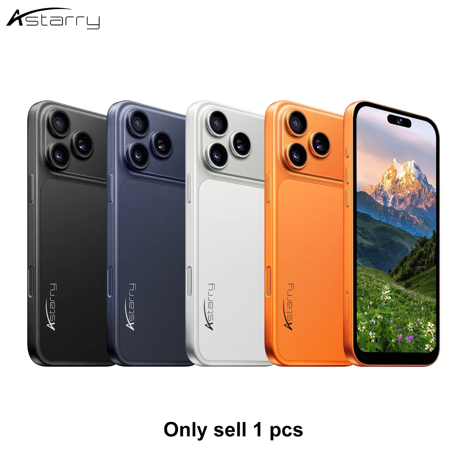 Astarry-17 Pro Max Smartphone, 6.75-Inch HD Screen, 5mp+13mp Camera, Android 12, 4g Network, 3gb RAM, 32GB ROM, Dual Sim, 4100mah Battery