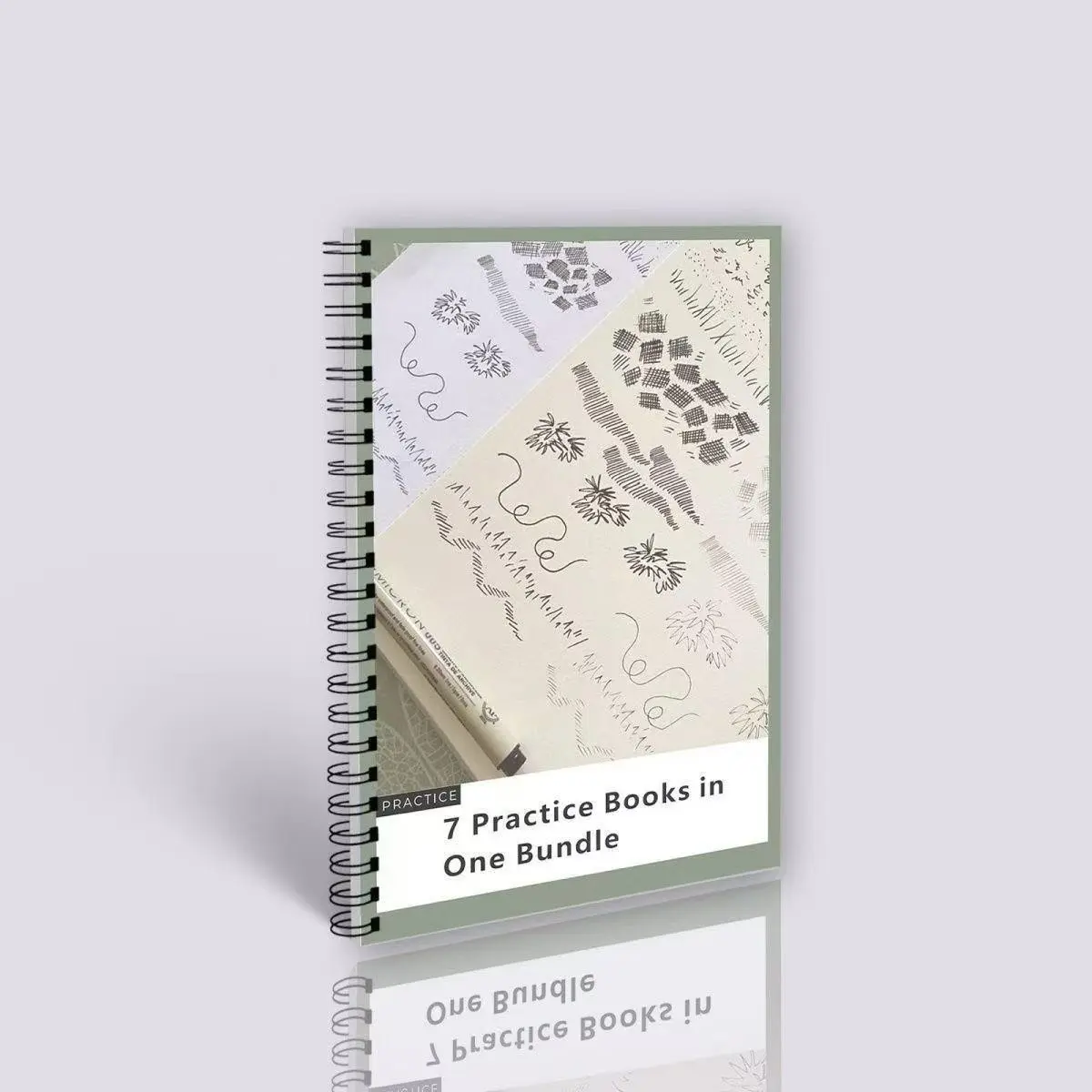 Drawing Practice Notebook, Essential Art Supplies, Perfect for Artists & Students, Durable Paper Quality, Ideal for Sketching & Drawing