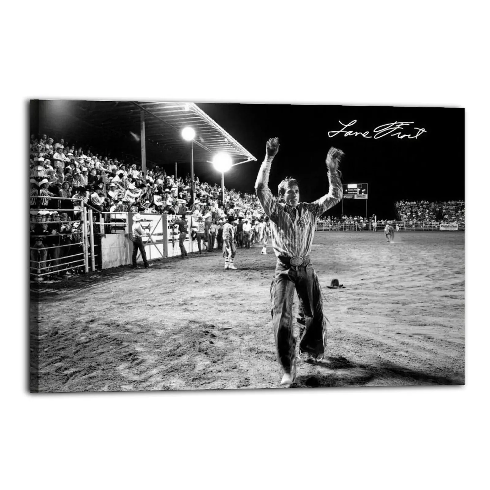 Lane Frost Legendary Bull Rider Poster Canvas Festival Wall Decoration Printing Room Aesthetics Printing Modern Family Bedroom Aesthetics Canvas Decoration