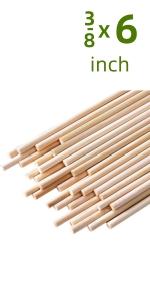 9.5 In X 5 Pairs Reusable Chopsticks with Simple and Minimalistic Design, More Size Choices: 7 In/9.5 In/12 In