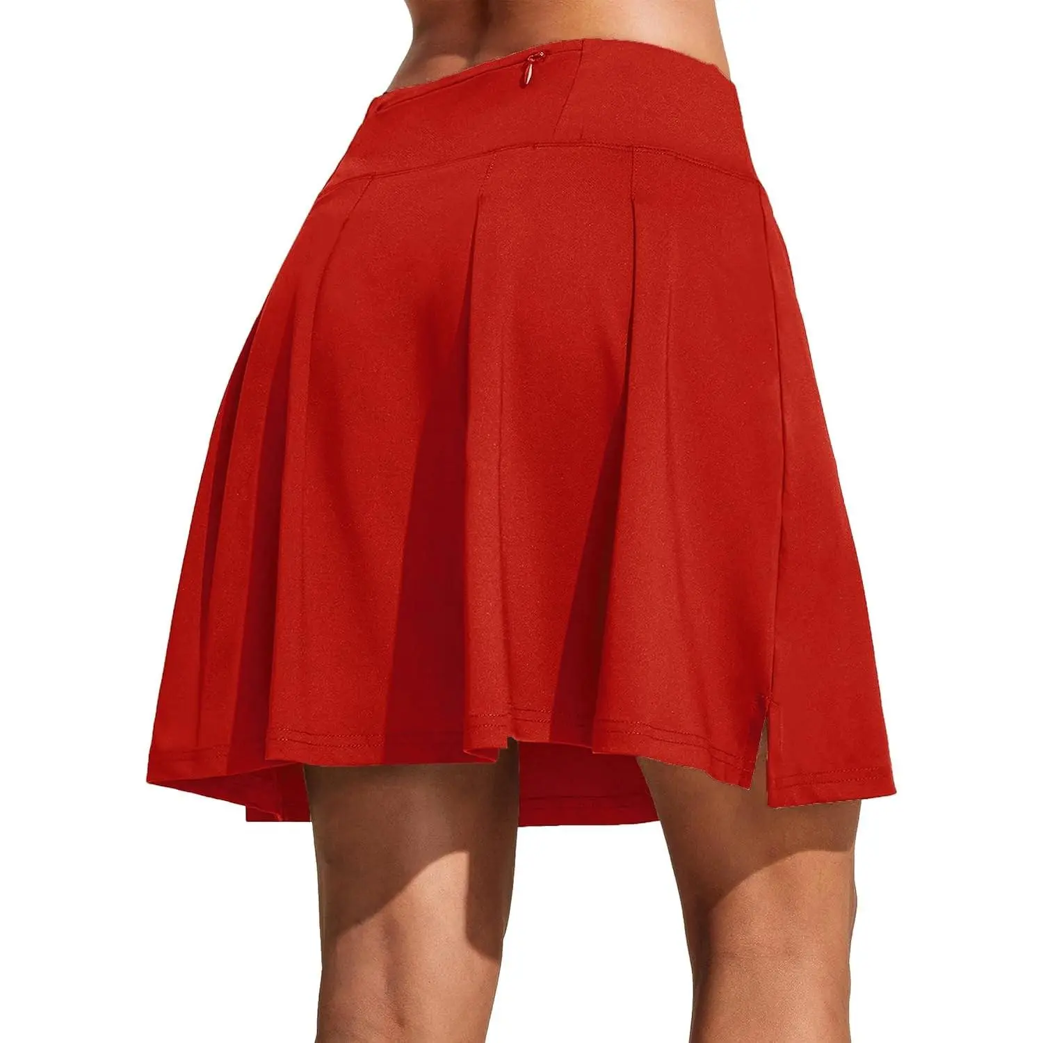 18" Skorts for Women High Waist Golf Skirt Pleated Athletic Tennis Skorts with 4 Pockets Shorts Casual Modest Skirts