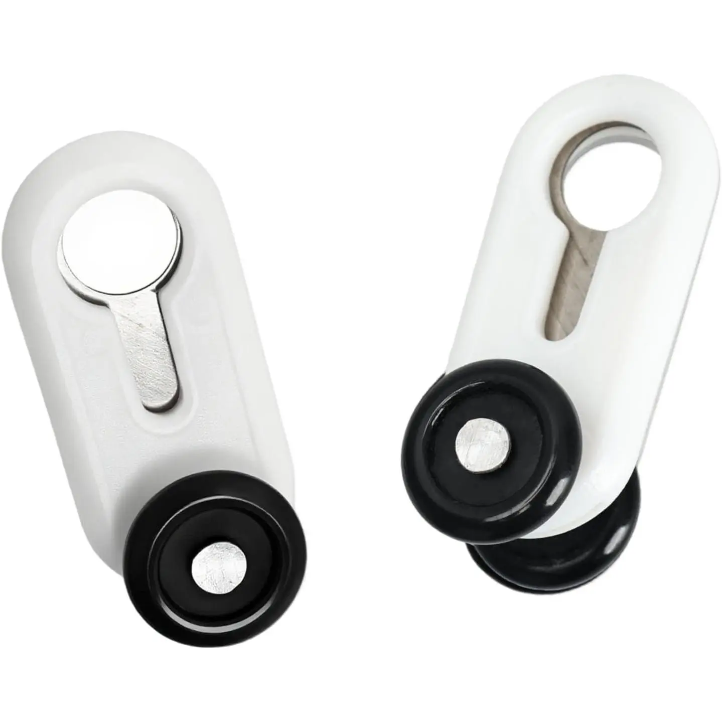 35 Pcs White Curtain Track Rollers for Smooth Gliding