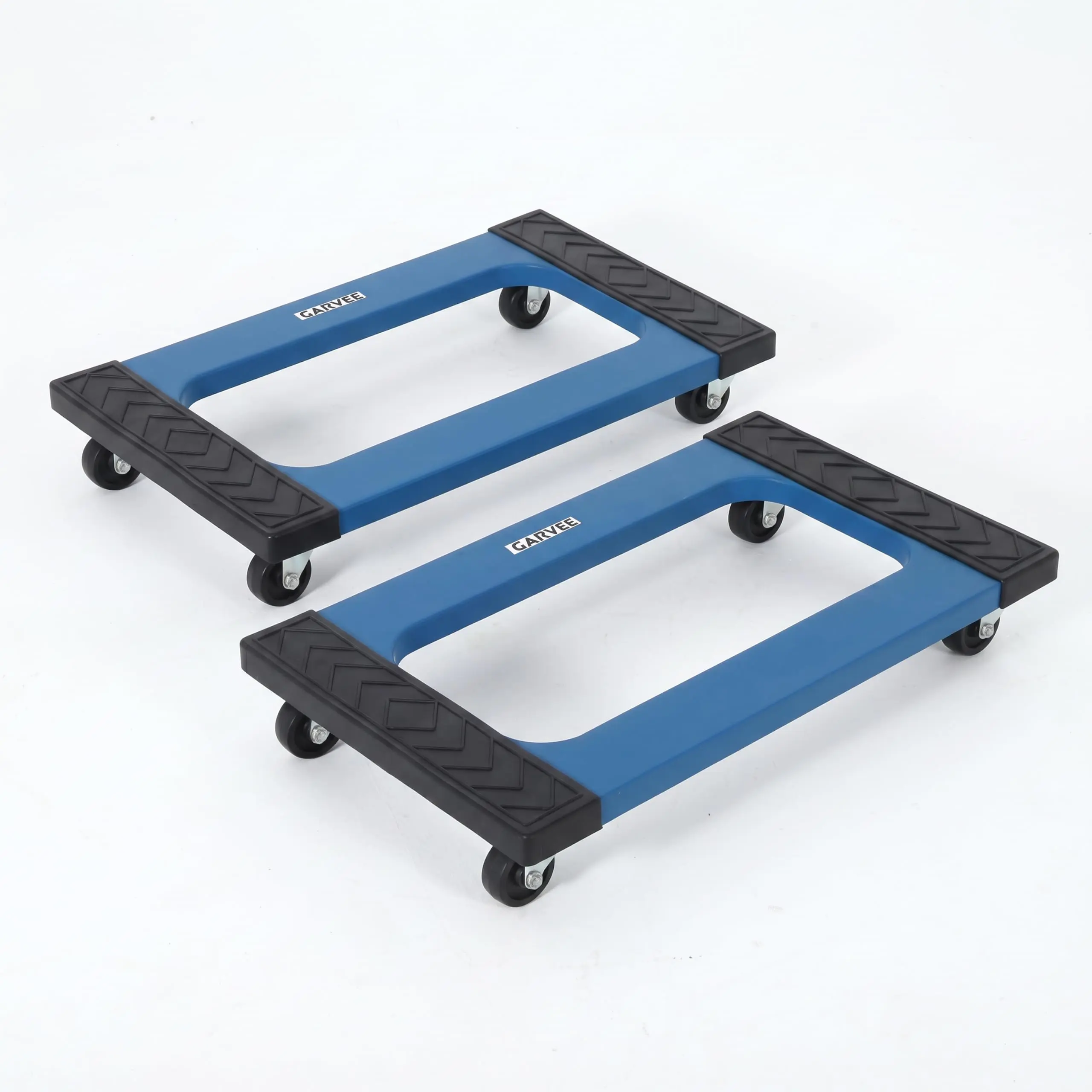 Super Heavy Duty Plastic Floor Dolly Cart - 1000lbs Load Capacity! 3" Swivel Casters & Non - Slip Rubber Pad. Massive 30 x 18 Inch Platform - Perfect for Moving Furniture, Appliances & Pianos!