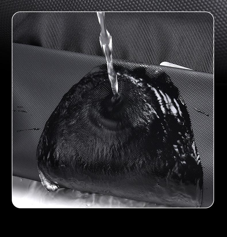 2026 New Trendy Cool Men's Bag, Crossbody Motorcycle Bag, Street Style Sports Car Crossbody Men's Bag, Waterproof Leather Chest Bag for Men