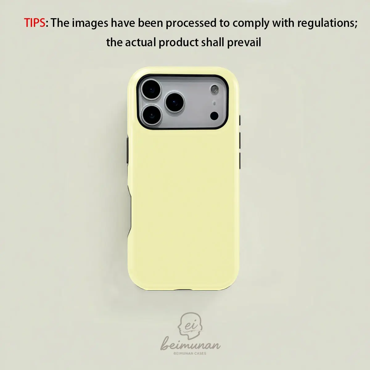 Light Solid Pattern Phone Case, Durable Shockproof Two-In-One Protector, Fits iPhone 17pro Max 16pro 15plus 14pro Max 13pro 12 11 Series