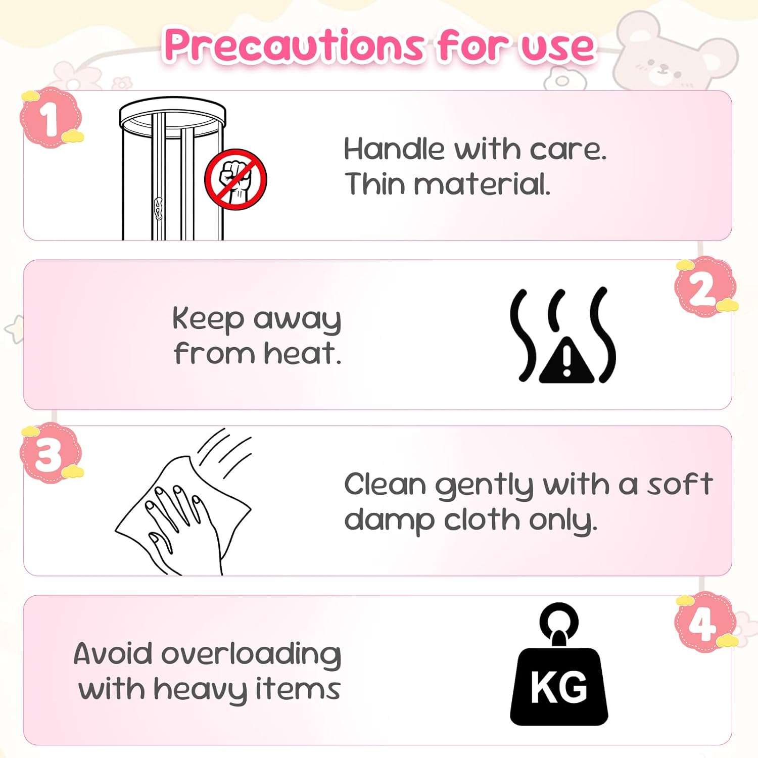 Large Capacity 47x11 Inch Stuffed Animal Storage Tube Toy Organizer with Zipper Easy Assembly Space Saving Plush Toy Holder for Playroom