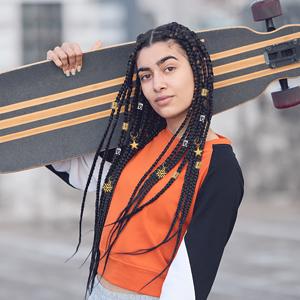 200 Hair Beads for Women Braids, Loc  for Hair, Dreadlocks Accessories, Metal Gold Sier Clips Cuffs Coils Shells Rings for Hair Braiding Beard Decoration for Girls Women