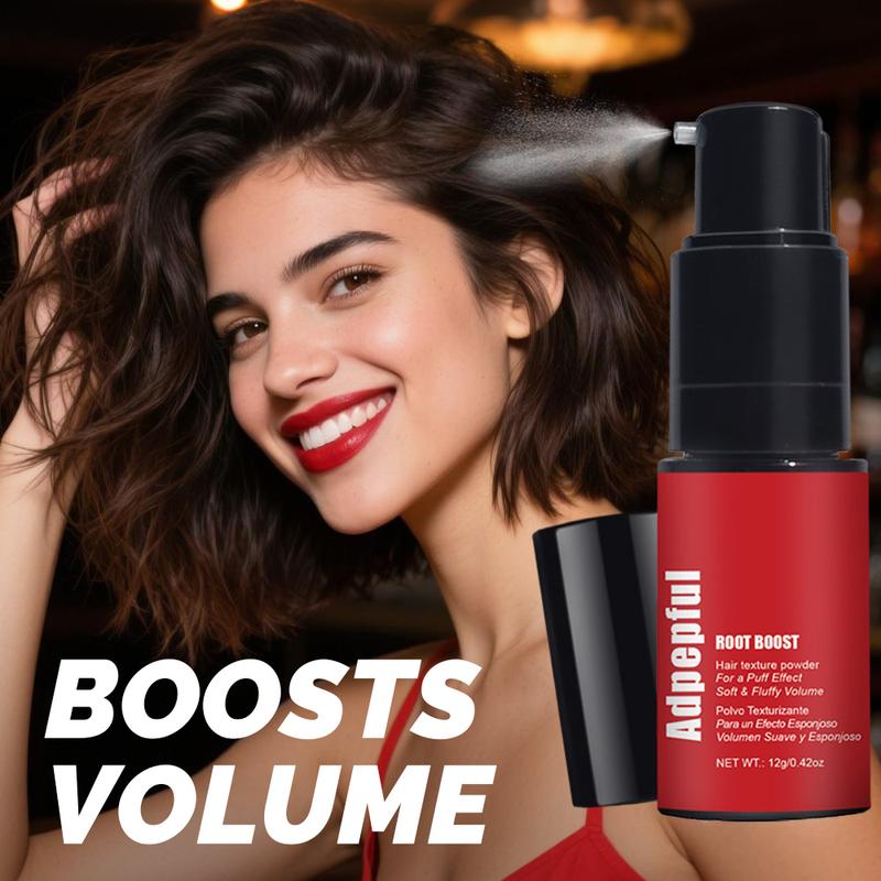 Adglamful Lady Hair Styling Powder - Instantly Achieve A Fluffy Effect and Matte Texture | Spray Head Design | Oil-control and Long-lasting Styling | Ladies' Voluminous Texture Powder, 12g