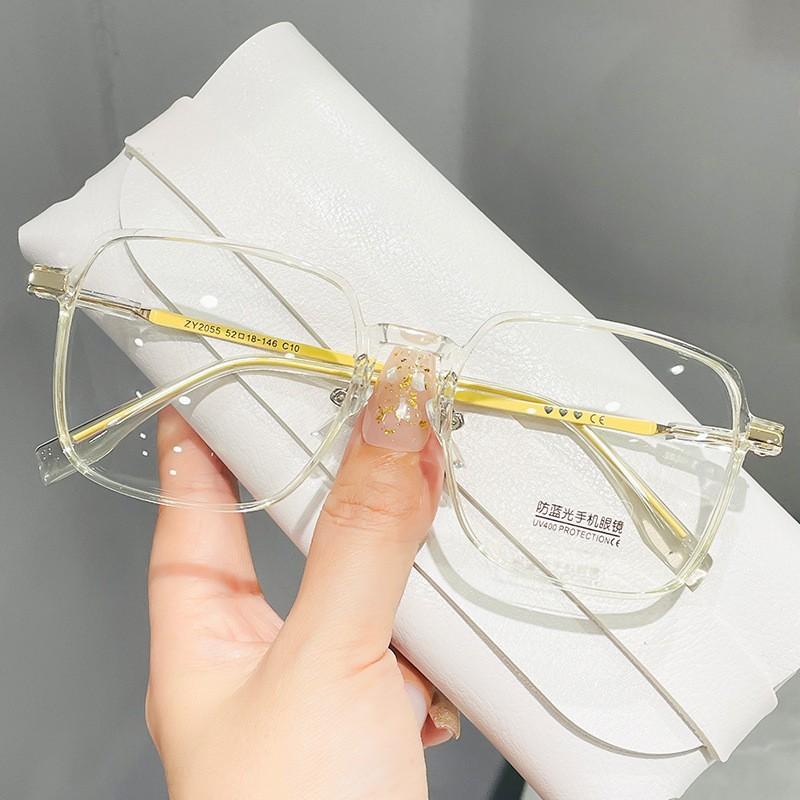 New Color Fashion Myopia Glasses for Women Men Square Transparent Eyeglasses Retro Minus Diopter Eyeglasses Optical Prescription