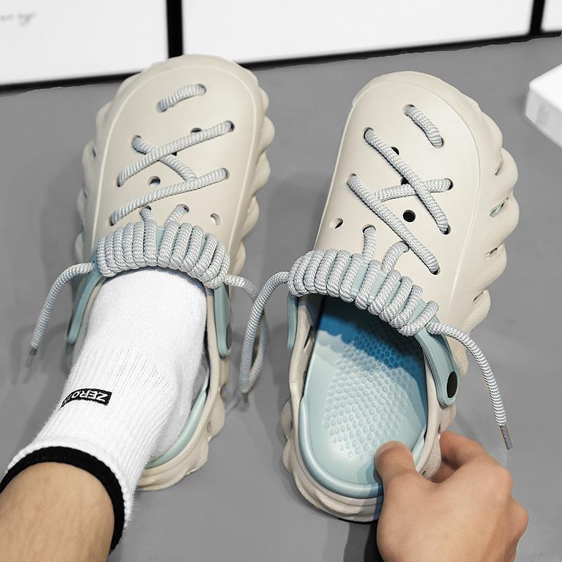 2025 summer new breathable casual fashion lightweight non-slip slippers multifunctional unisex indoor and outdoor beach shoes casual style fashion shoes