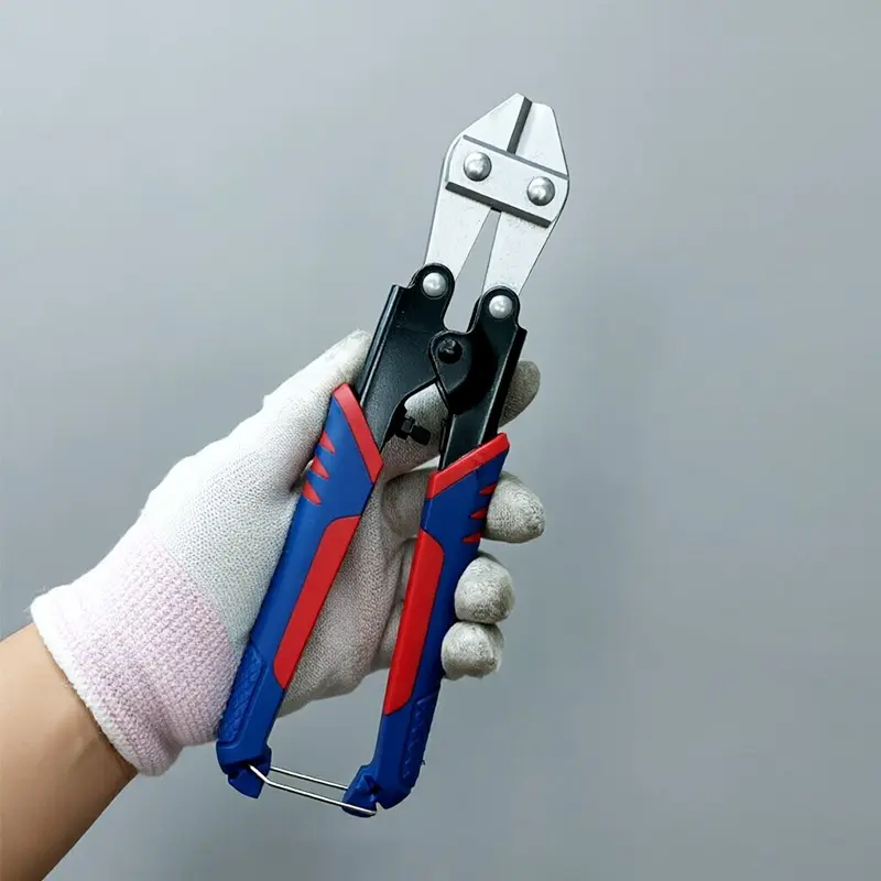 Mini Wire Cutters, Manual 8-Inch Electrical Wire Cutter, Electrician Tool, Steel Rod Iron Wire Clipper, Home Repair Industrial Use