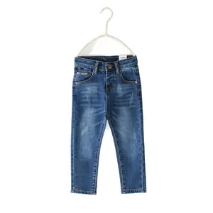 Boys Stretch Denim Casual Pants Light Wash Mid-Rise Straight Leg Pockets All-Season Comfort Fit for 14 Year Olds Youngsters Outdoor Activity Clothing