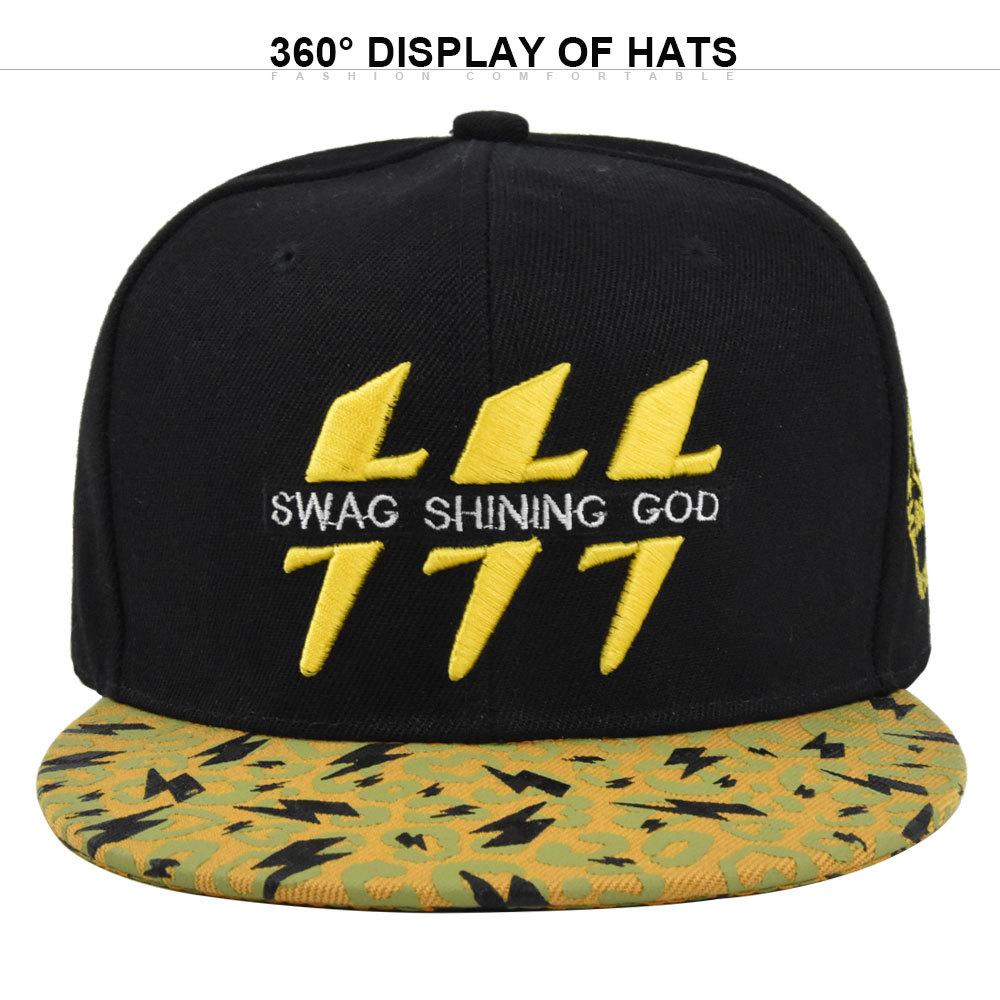 Cross-border three-dimensional embroidery hip-hop cap, embroidered baseball cap, personalized flat-brim cap, trucker cap, trendy youth cap