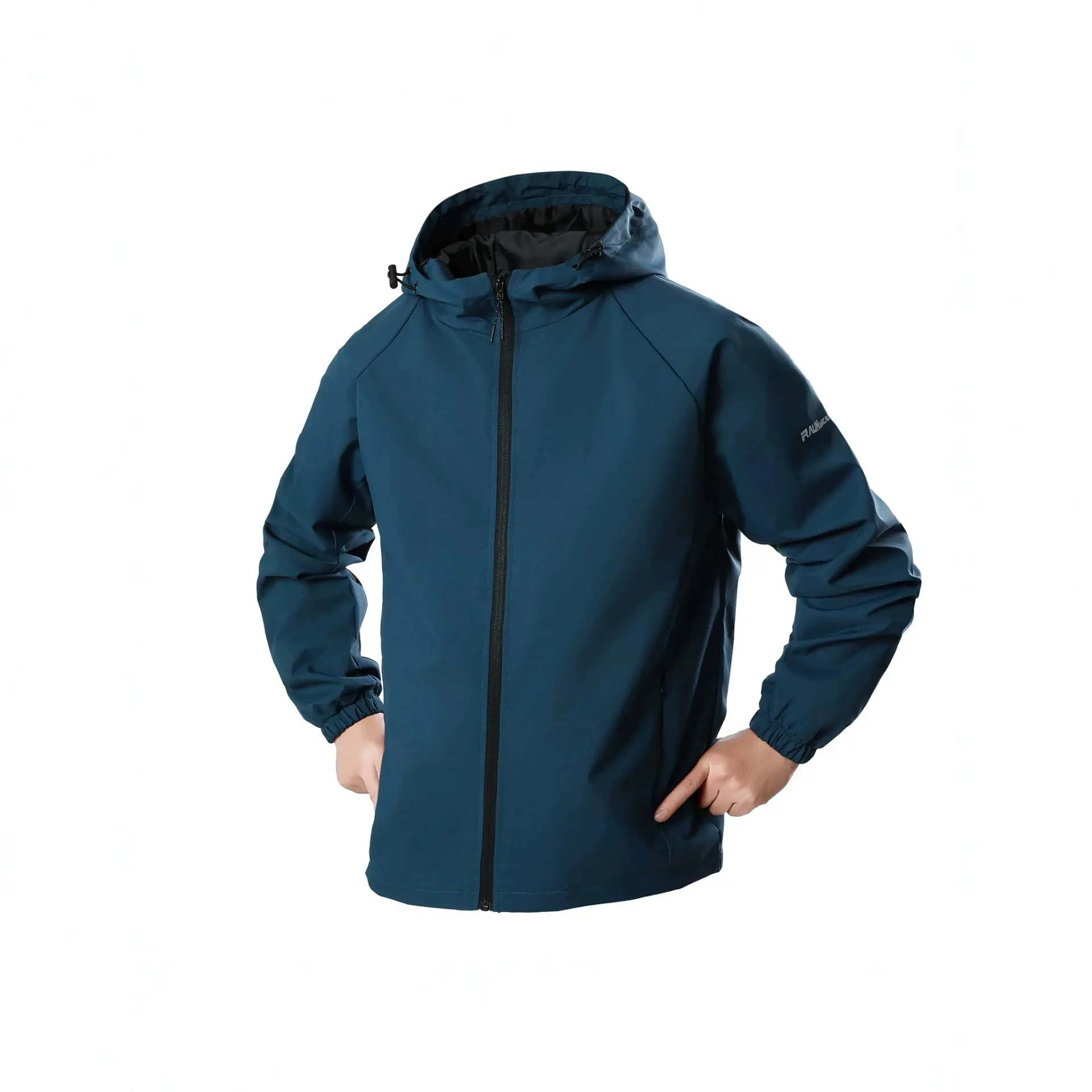 Cross-border European size outdoor hooded jacket foreign trade spring and autumn windproof rainproof jacket outdoor sports running jacket tide streetwear pant down parka cotton fleece flannel shirt jacket fleece coat