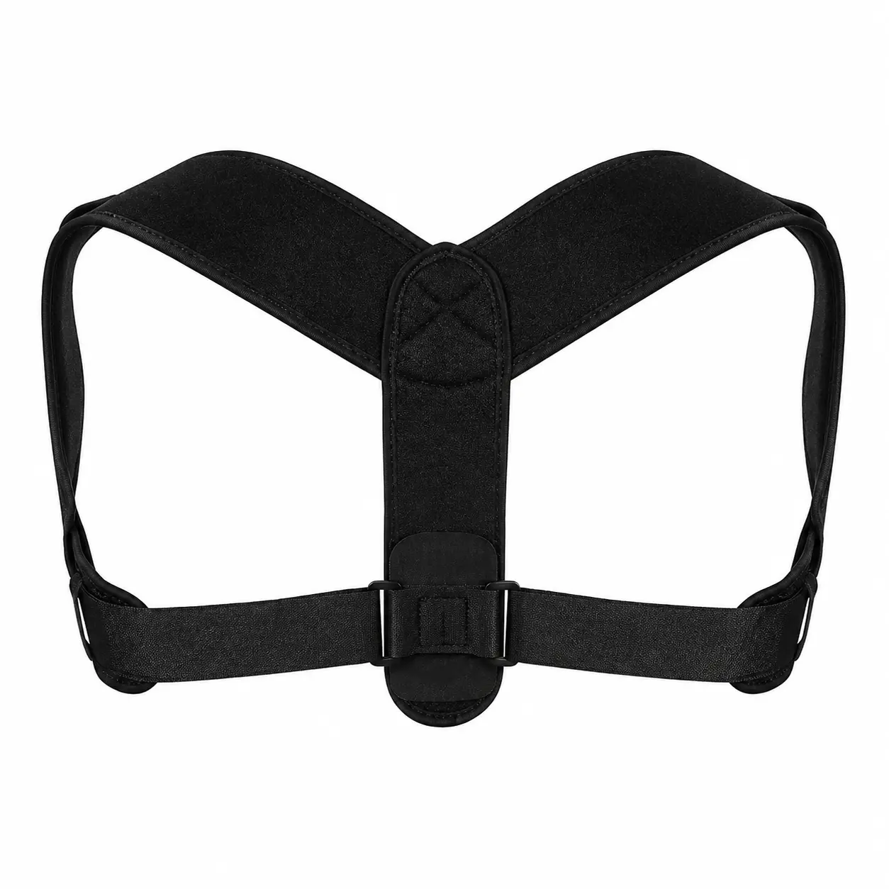 Breathable Posture Aid Back Support Belt for Men and Women - Adjustable, Low-Profile Ergonomic Brace to Promote Spinal Alignment, Reduce Upper Back Rounding During Daily Activities