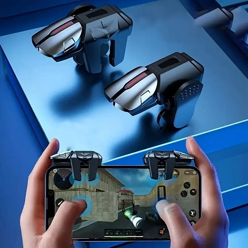 Mobile Game Controller Trigger, Auto Mobile Game Accessories, Finger Trigger Sensitivity Shooting Button, Portable Gaming Peripheral