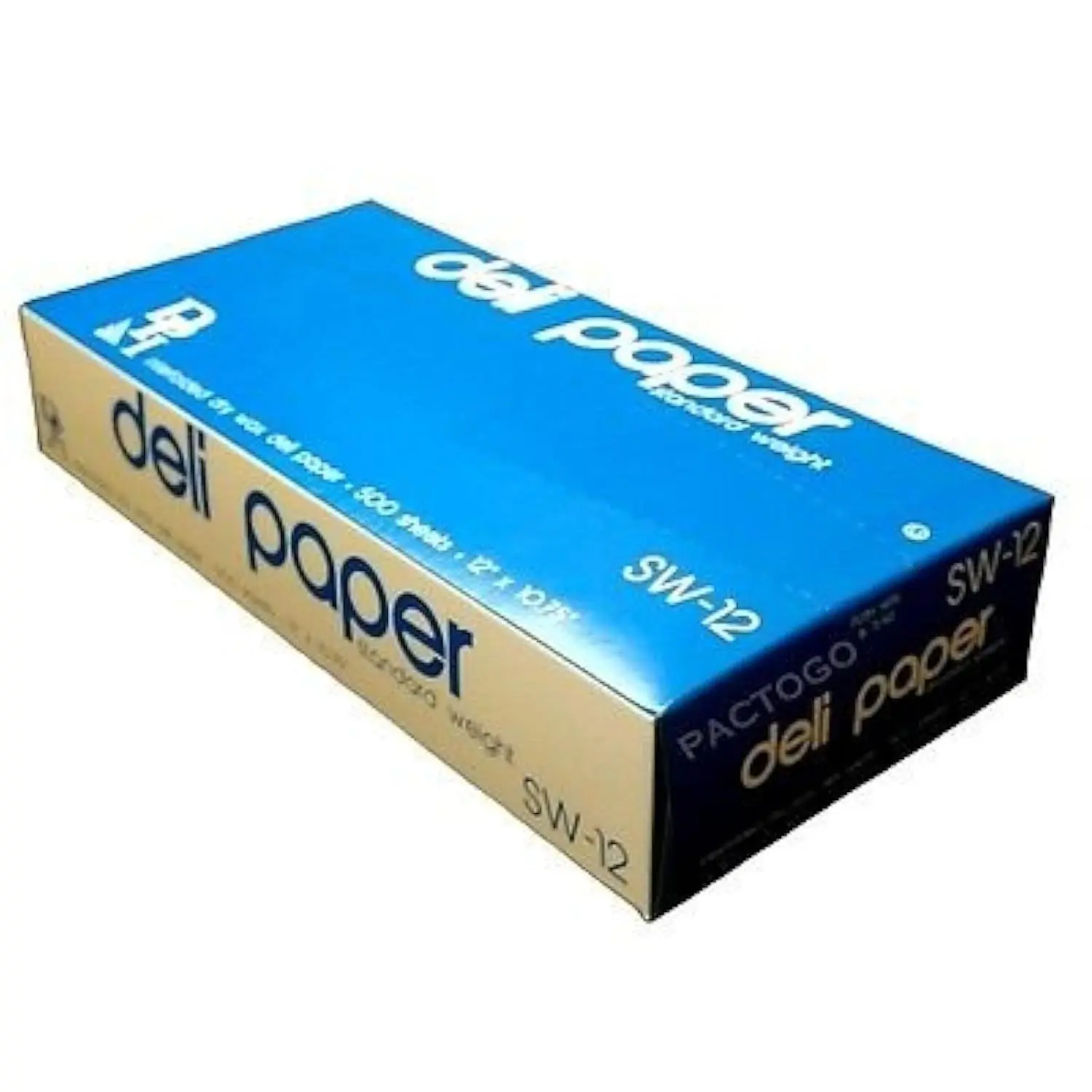 12" x 10.75" Dry Waxed Deli Paper Pop-Up Sandwich  Wrap Sheets (Pack of 500)