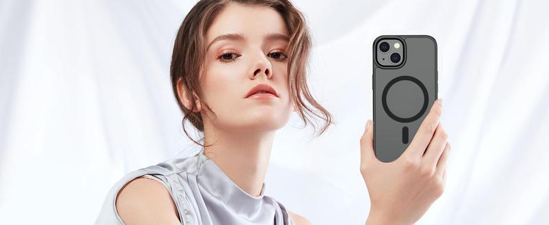 Magnetic Phone case for iPhone 17/16/15/14 Plus/13/12 Pro Max Case Military Grade Drop Protective Phone Cases (Compatible with MagSafe)(10 FT Military Grade Drop Protection) Slim Translucent Matte Shockproof Phone Cover for iPhone Pro Max