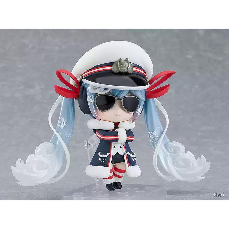 Hatsune Miku Animation Game Peripheral Toys Sakura Snow Miku Anime Action Movable Model Figures Collection NTR