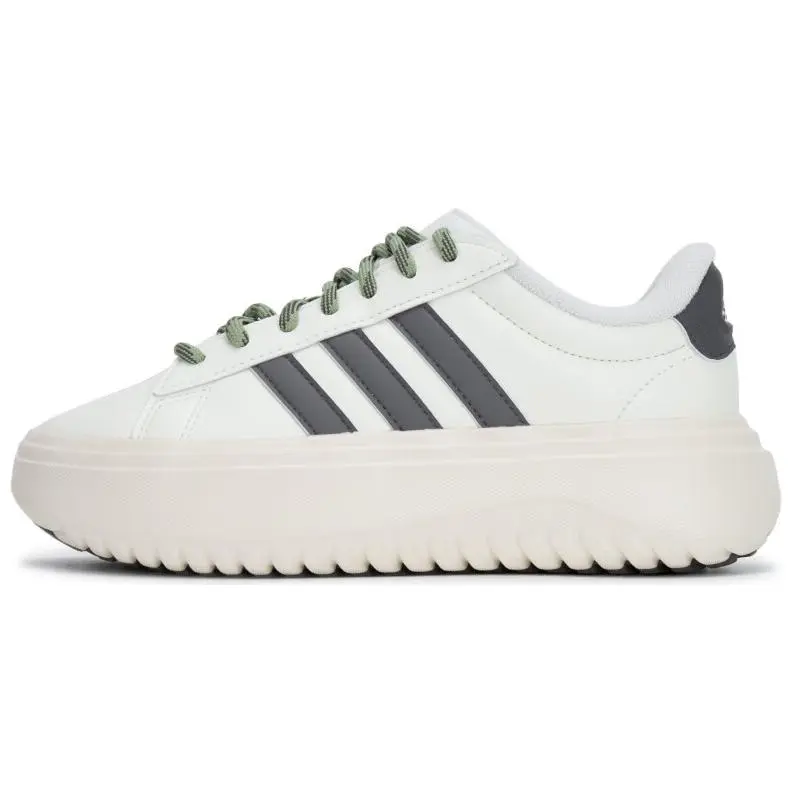 Adidas Wmns Grand Court Platform 'Ivory Black' IH2427