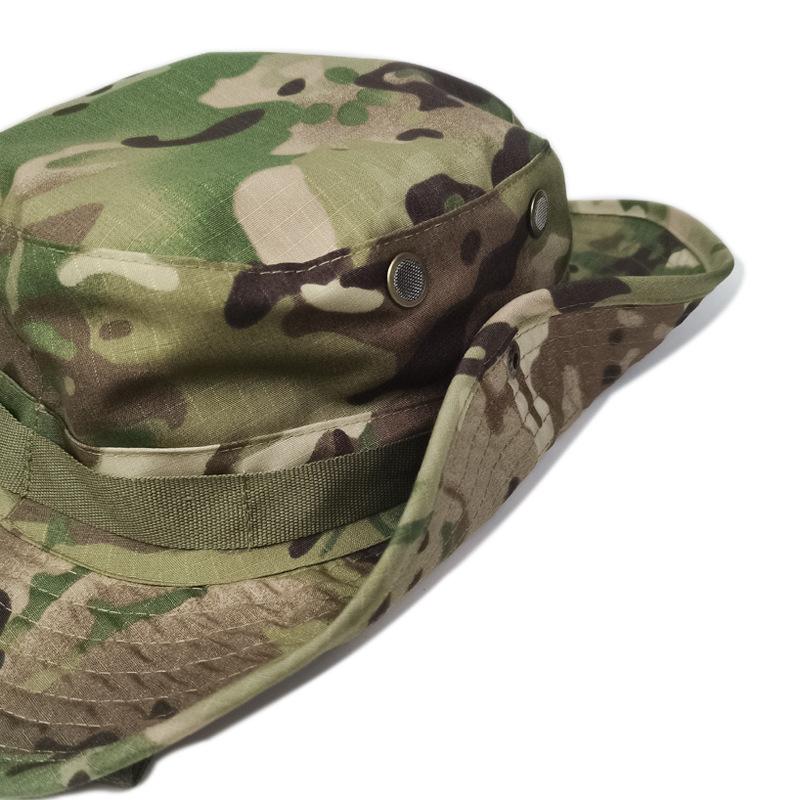 Tactical Camo Boonie Hat for Men, Wide Brim UV Protection Sun Hat for Fishing, Hiking, Hunting & Outdoor Adventures