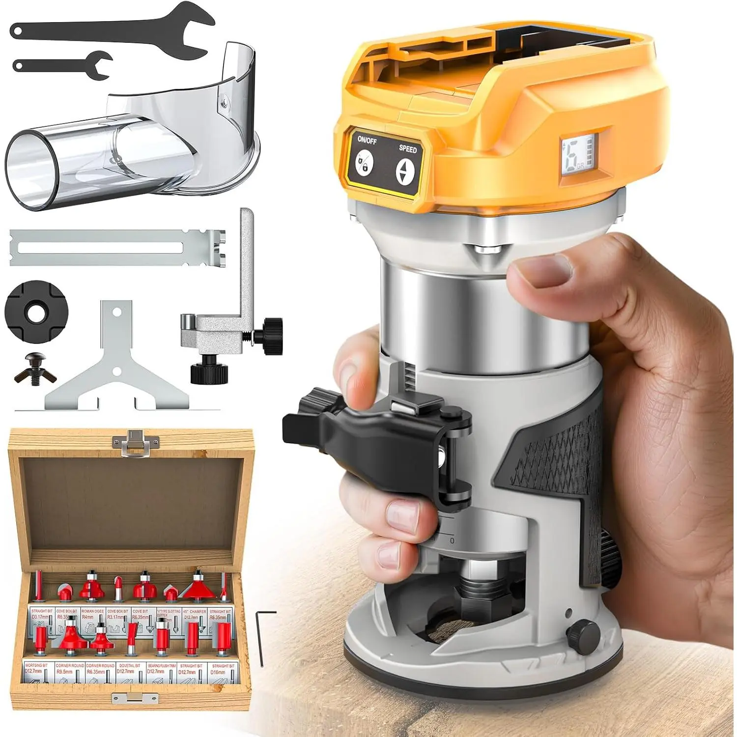 15 bits (Compatible with Dewalt 20V)