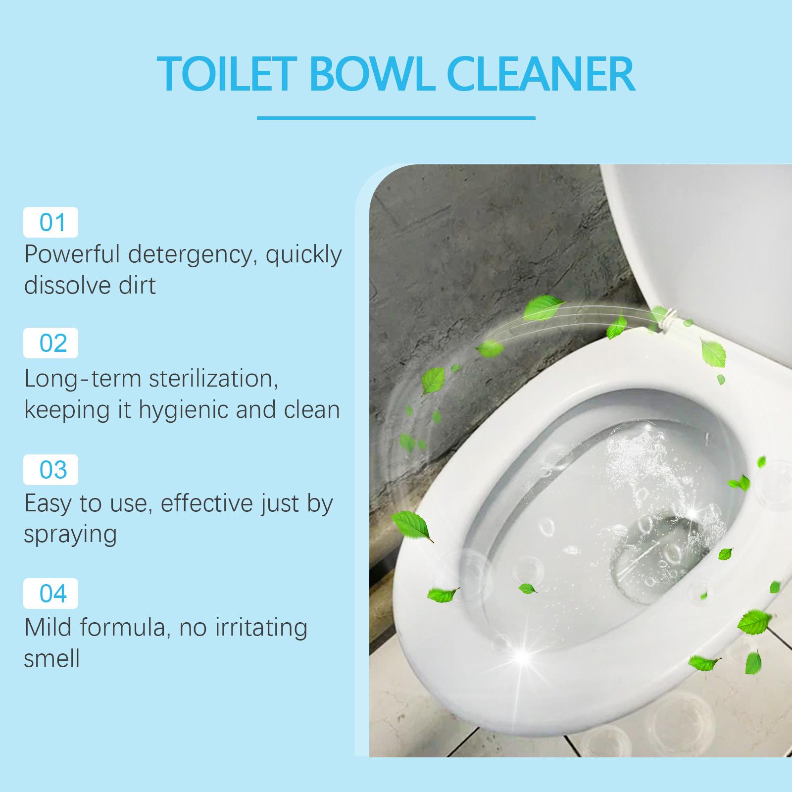 Jakehoe Splash Foam Toilet Cleaner, Toilet Decontamination Decontamination Deodorizing Foam Cleaner