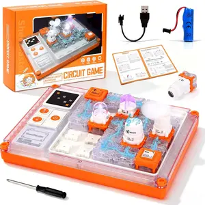 Electric Stem Toy, Science Experiment Educational Thinking Toy, Circuit Maze with Projection, Brain Game, High-End Gift for Boys