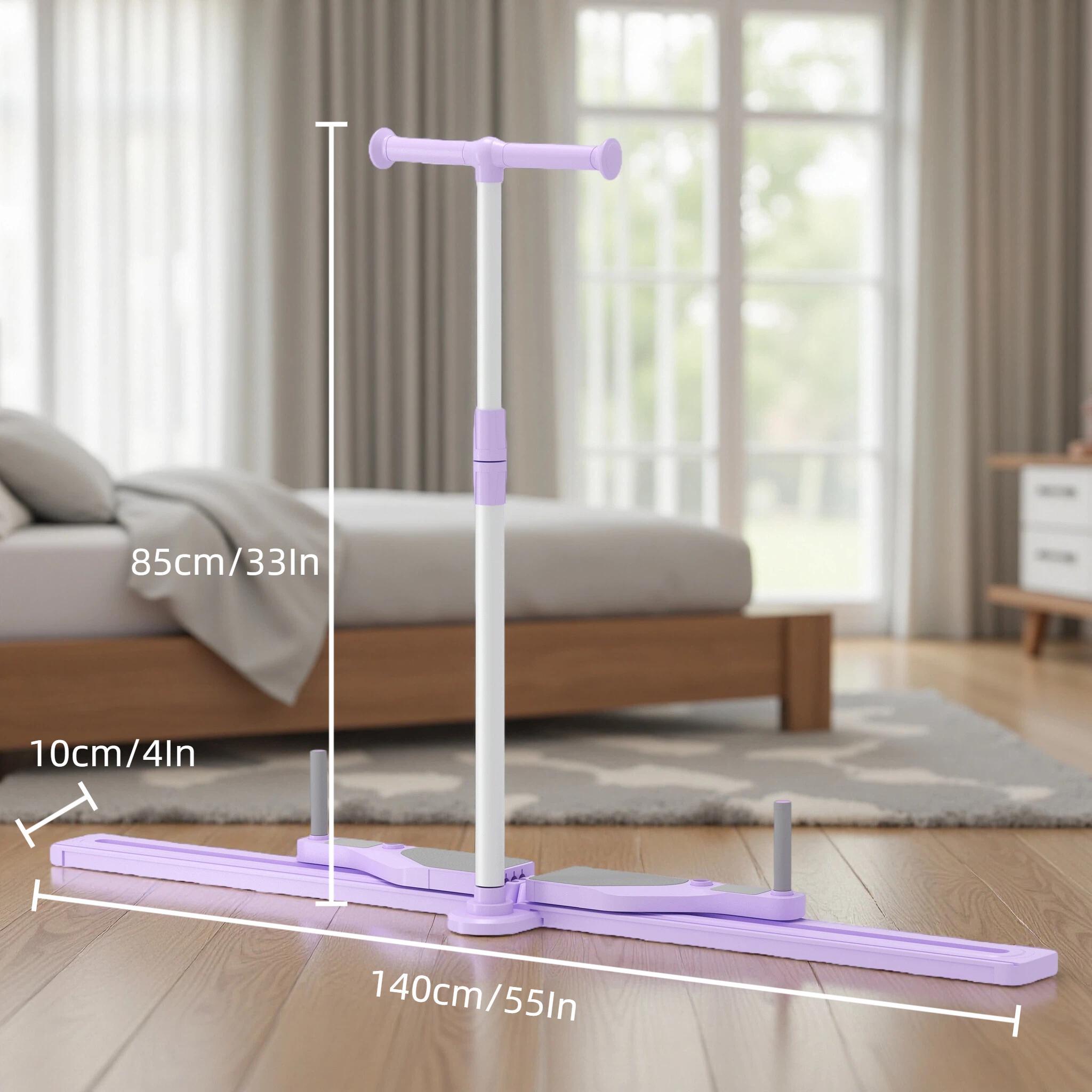 Foldable Ski Machine Exercise Equipment, Simulated Ski Trainer, Multifunctional Home Aerobic Workout Equipment, Women's Portable Leg-Toning Trainer for Fitness, Fitness, and Core Strength