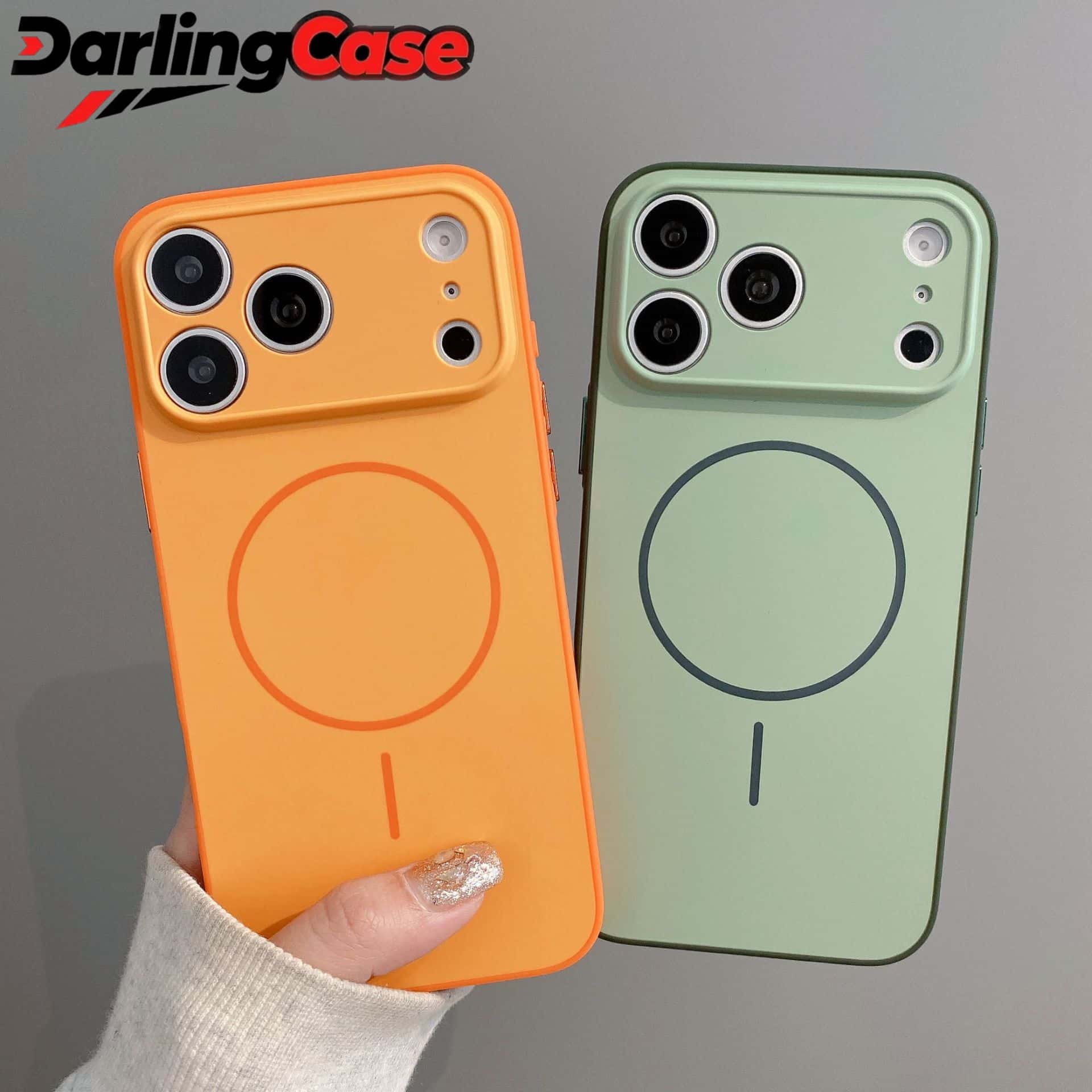 DarlingCase Contrast Color iPhone 17 Pro Max Case, Fits iPhone 15 Pro Max, iPhone 14 Pro, iPhone 13, Two-Layer High Saturation Design, Skin-Friendly Soft Cover – Bold Style, Street Vibes, Stand Out