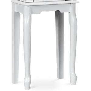 Karl home Jewelry Cabinet Armoire Chest with 4 Drawers, Flip Top Mirror, Top Storage Compartments, 2 Side Doors with 8 Necklace Hooks, 2 Shelves, White Standing Jewelry Organizer Box for Girls Gift Karl home Jewelry Cabinet Armoire Chest with 4 Drawers, Flip Top Mirror, Top Storage Compartments, 2 Side Doors with 8 Necklace Hooks, 2 Shelves, White Standing Jewelry Organizer Box for Girls Gift