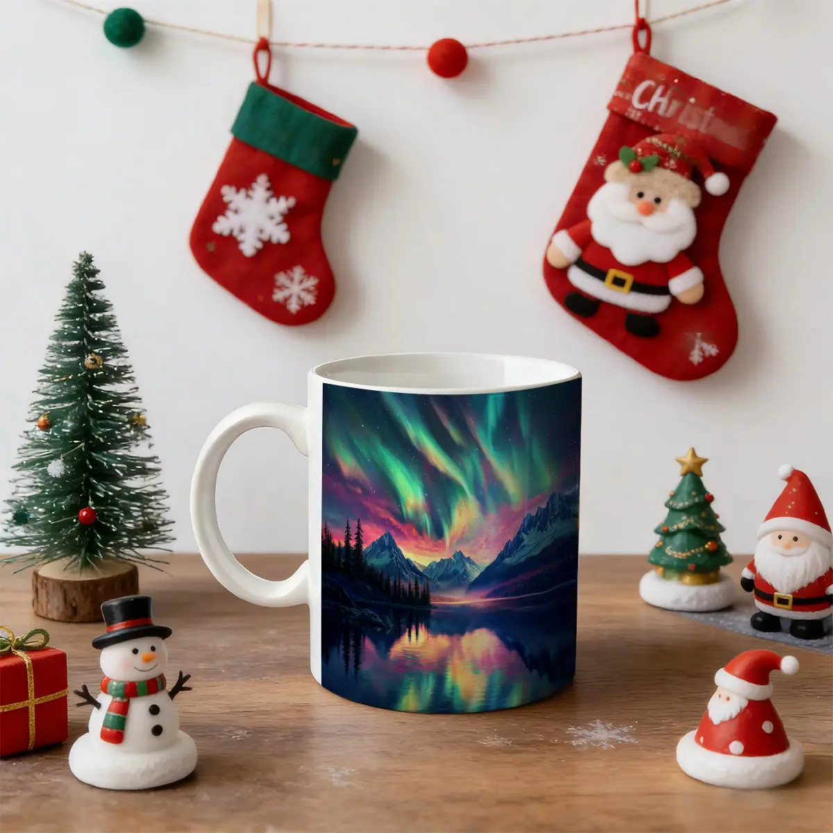 1pc 11 Ounce Porcelain Mug - Coffee, Tea, Milk, Beer - Decorative Office Mug, Easter, Valentine'S Day, New Year, Birthday Gifts