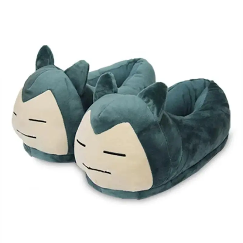 Winter Indoor Panda Women Slippers Ladies Cute Animals Plush Warm Furry Shoes Couple Home Bedroom Fuzzy Slipers Bear Men Sliders