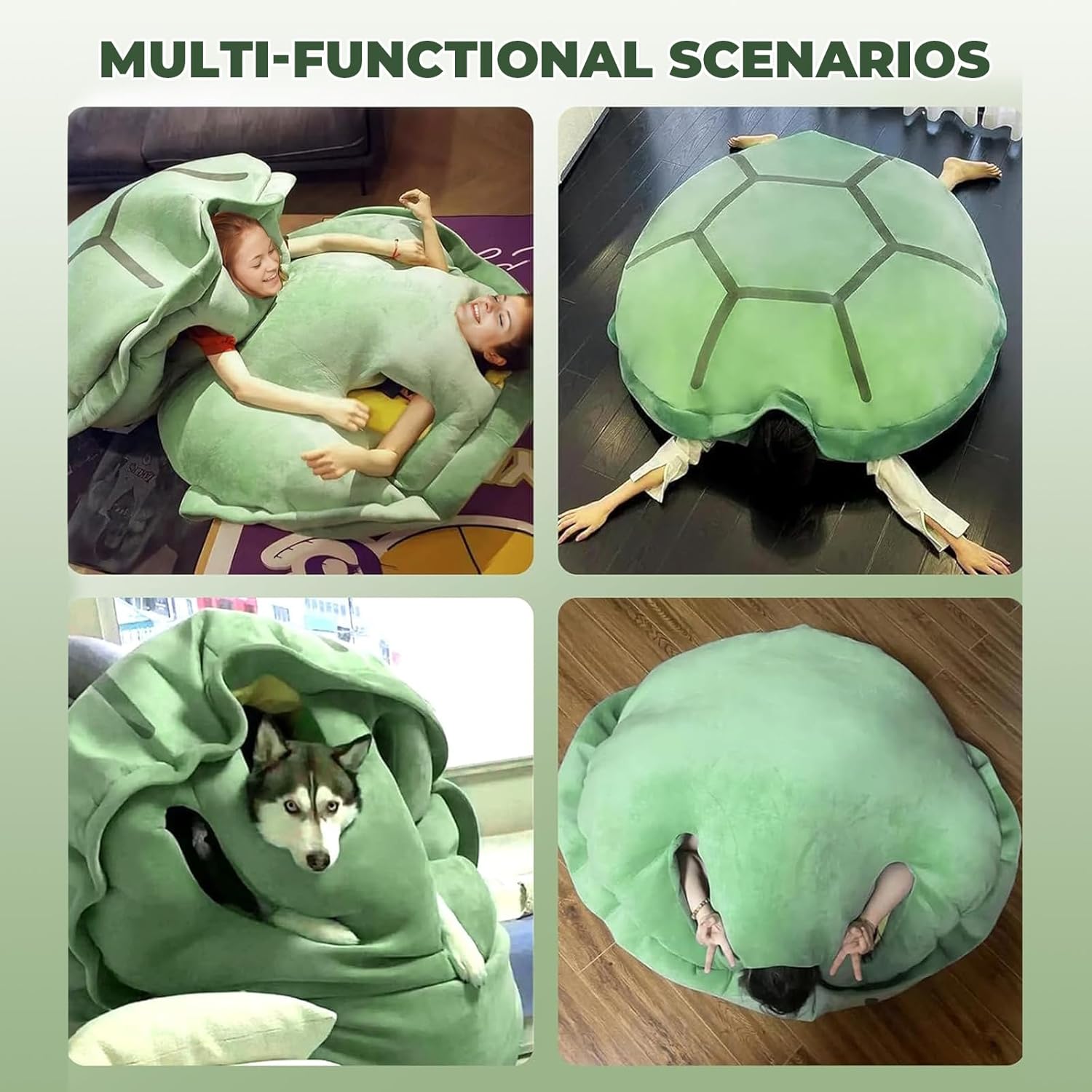 63in Multifunctional Giant Wearable Turtle Shell Pillow, Adult Wearable Big Turtle Shell Pillow Weighted Pillow, Green Wearable Turtle Shell Pillow (Green, 63in) 63in Multifunctional Giant Wearable Turtle Shell Pillow, Adult Wearable Big Turtle Shell Pillow Weighted Pillow, Green Wearable Turtle Shell Pillow (Green, 63in)